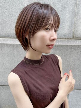 ロンド 銀座(Lond) 【成田】グランマッシュ/暗めカラー/ショート/髪質改善/銀座24