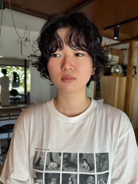 シゼン(SHiZEN.) ショートボブパーマ