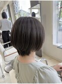 話題の髪質改善カラーで透明感カラーに☆+°
