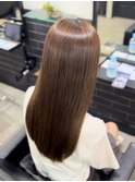 レイヤーカット　ハイライト　インナーカラー　イルミナ　韓国