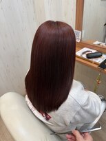 ユニティ 戸塚店&nbsp;赤味ブラウン艶ミディアム【戸塚/髪質改善/白髪染め】