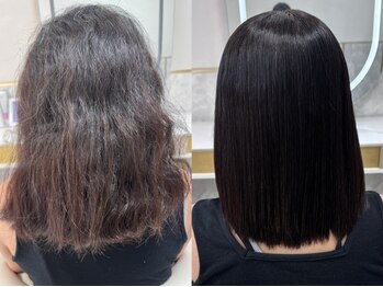 髪質改善/縮毛矯正専門店Haileyの写真/30～60代が選ぶヘアケアサロン。上質を求める大人女性が認める薬剤選定と高い技術で芯から潤う理想の艶髪へ
