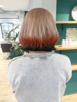 エミス バイ メルト 吉祥寺(emis by melt) 【堀惠】デザインカラー裾カラーブリーチ吉祥寺20代30代40代