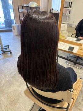 ヘアーエスクールステラ(hair S.COEUR stella) 艶カラー