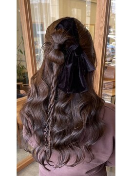 ハマザキ 本店(HAMAZAKI) 結婚式参列ヘアセット