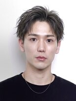 ミヤビ(MIYAVI)&nbsp;ルーズショートソフトツーブロック刈り上げアップバング