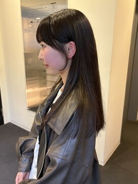 ナンバー ソポ 札幌/ジャム 札幌(N° sopo/JAM) 暗めピンクブラウン＊メンテナンスカット