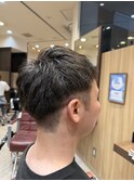 ツーブロショート