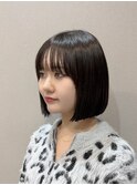 韓国風ミニボブ
