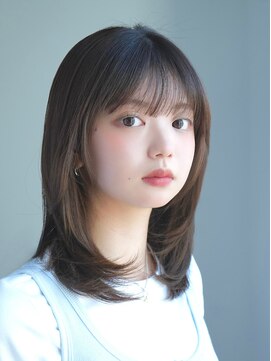 インセプション 銀座(INCEPTION) ミディアムレイヤー・ボブ/絶壁解消/20代/３０代/長め