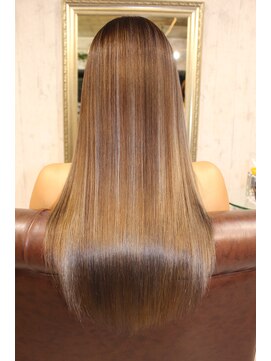 エデン トリートメントサロン 難波店(EDEN) 外国人風アッシュ系☆バレイヤージュ（ケアブリーチ）20代30代