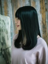 フラミューム(flammeum)&nbsp;シンプル黒髪ストレート