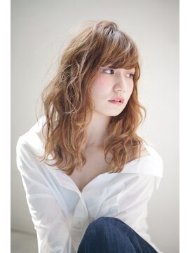 フィッツ(Fits) ほつれカール　揺れミディ