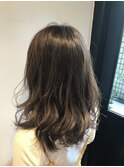 セミロング×髪質改善トリートメント