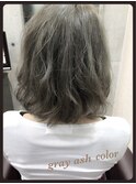 透明感抜群☆グレーアッシュカラー☆
