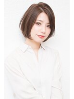 モニカ 西宮北口(Monica) 大人かわいいグレージュ小顔ナチュラルショートボブ