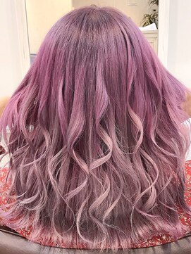 ディバイス カラーアンドエクステ(Device) 【Device心斎橋】ミルクティーアッシュ シールエクステ