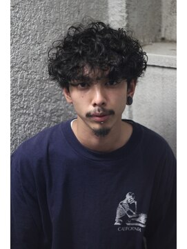 ブークル(boucle) メンズランダムパーマ