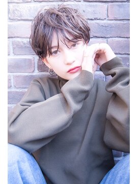 レニーバイエース(LANY by ACE) 【LANY 横浜】大人クールショートレイヤー×アイスブラウン