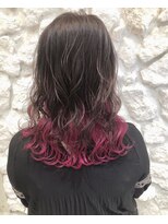 モアナ バイ ヘッドライト 武蔵小杉店(Moana by HEADLIGHT)&nbsp;Moana【武蔵小杉】#インナーカラー#ケアブリーチ#ピンク