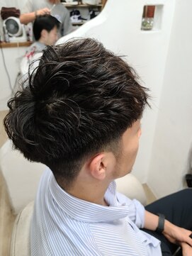 ヘアスタジオ クリブ(HAIR STUDIO CRIB) 松田翔太風パーマスタイル