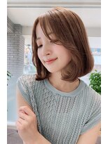 vlow表参道  タンバルモリ　上品ボブ 髪質改善　韓国　長屋