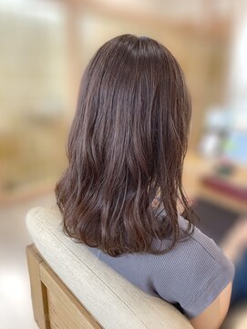 アドラーブル 駅南店(adorable) 20代30代大人かわいいモカベージュナチュラルロブヘアー美肌
