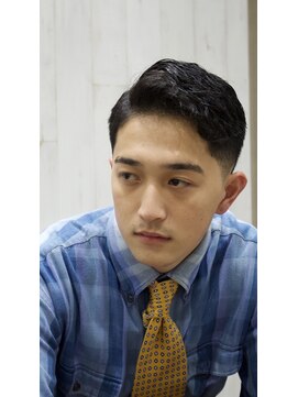 ヨシザワインク プレミアム 横浜 桜木町店(YOSHIZAWA Inc. PREMIUM) メンズアイビーローフェードスタイル