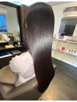 アールサロンプラスキャスパ 自由が丘(Rrsalon+CASPA)&nbsp;つるつるストレートロング　極上トリートメント　髪質改善特化