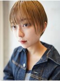 マッシュショート/ショートボブ/丸みショート