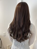 イニット 奈良新大宮(init.)&nbsp;20代 30代 40代 エクステ モテ髪 横顔美人 カーキベージュ