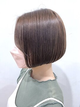 ネオリーブウリ 二子玉川店(Neolive uri) 大人ガーリーチョコレートモード プリカール韓国ボブ