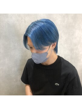 ヘアーメイクチック(HAIR MAKE CHiC) ライトブルー