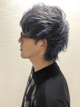 ヘアラウンジ アングゥ(hair lounge ungu) ウルフブルー