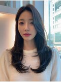 髪質改善 艶髪 愛され 韓国風 前髪カット 小顔 梅田
