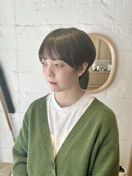 ロジエ(ROSIER) 20代丸みマッシュショート