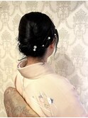 ツヤツヤ☆黒髪タイトアレンジ