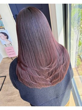 アーブル ヘアーアンドメイク(ARBRE) シークレットハイライトレイヤーカット髪質改善トリートメント