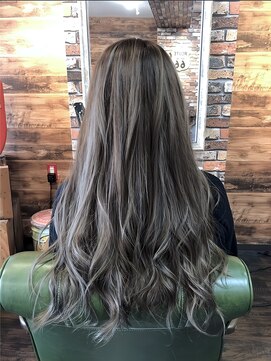 ファニー ヘアファクトリー(FUNNY hair factory) ハイライトグレージュカラー