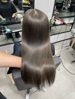 エイド 上野御徒町(e'id)&nbsp;艶グレージュ[湯島/上野/御徒町/カラー/髪質改善]