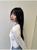 ボブヘア/レイヤーカット/ウエットヘア/オリーブベージュ/表参道