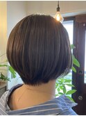 柔らか大人ショートボブ