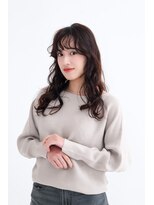 ヘアサロン ナノ(hair salon nano)&nbsp;幼くなりすぎない前髪カール♪