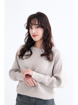 ヘアサロン ナノ(hair salon nano) 幼くなりすぎない前髪カール♪