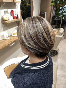 ジュアヘア(Jua hair) 白髪ぼかしハイライト