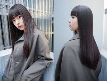 ジーテ 渋谷(gite)の写真/＜渋谷＞かわいい【髪質】をつくろう!ダメージレスでぴんっとならない自然なストレート♪［渋谷/髪質改善］
