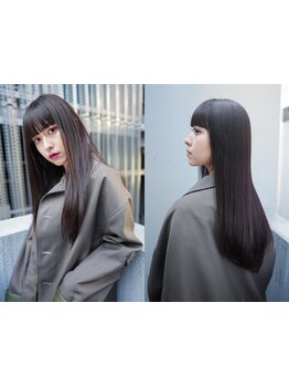 ＜渋谷＞かわいい【髪質】をつくろう!ダメージレスでぴんっとならない自然なストレート♪［渋谷/髪質改善］