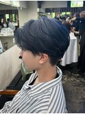 透明感　ブルーブラック　ネイビーブルー　カルマヘア【和歌山】