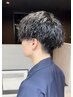 メンズカット＋お任せメンズパーマ　￥19800→￥16000