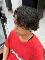 ソレイユ バイ アルフレッド(SOLEIL by alfRed)&nbsp;波巻きパーマ　ウルフ　外国人風パーマ